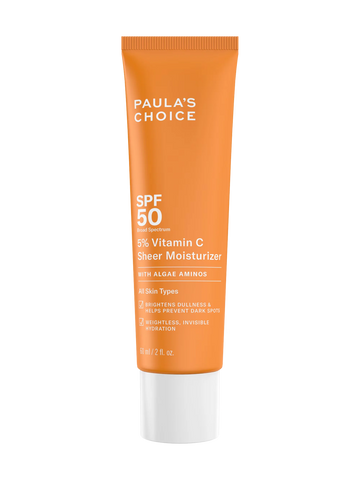 5% Vitamin C Sheer Moisturizer SPF 50